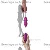 Vibrador anal inalámbrico satinado suave